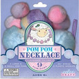 EEBOO - POM POM NECKLACE - LAVENDER