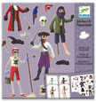 DJECO - STICKERS & PAPER DOLLS - PIRATES