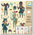 DJECO - STICKERS & PAPER DOLLS - KNIGHTS