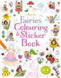 USBORNE - COLOURING & STICKER BOOK - FAIRIES