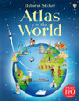 USBORNE - STICKER BOOK - ATLAS OF THE WORLD