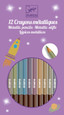 DJECO - 12 METALLIC PENCILS