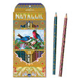 EEBOO - METALLIC PENCILS - VICTORIAN BIRDS
