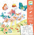 DJECO - COLOURING SURPRISE - LADY BUTTERFLY