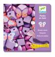 DJECO - WOODEN BEADS - BUTTERFLIES