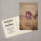 Emmalyn - 4x6 Vintage Photo Save the Date Postcard card