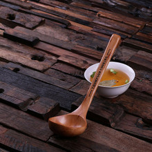 Groomsmen Bridesmaid Gift Wooden Soup Spoon