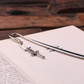 Groomsmen Bridesmaid Gift Christian Bookmark and Letter Opener  Stainless Steel
