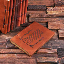 Groomsmen Bridesmaid Gift Leather Notebook Journals (P00061)
