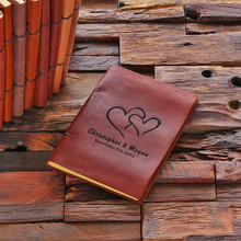 Groomsmen Bridesmaid Gift Leather Notebook Journals (P00058)