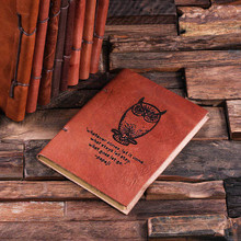 Groomsmen Bridesmaid Gift Leather Notebook Journals (P00043)