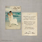 Jenny - 4x6 Vintage Wedding Thank You Card
