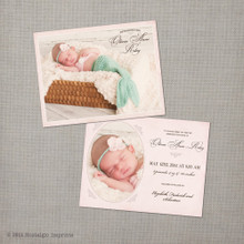 unique birth announcement cards