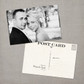Sophie - 4x6 Vintage Wedding Thank You Postcard Card