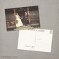 Tiffany - 4x6 Vintage Wedding Thank You Postcard