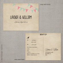 Lavinia - 4.25x5.5 Vintage RSVP Postcard