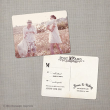 Jessa - 4.25x5.5 Vintage RSVP Postcard