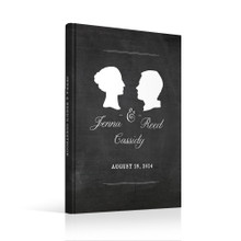 wedding guest book Guestbook - Silhouette (gb0015)