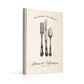 eat drink be married cutlery guest book guestbook gb0024
