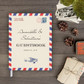 airmail wedding guest book guestbook