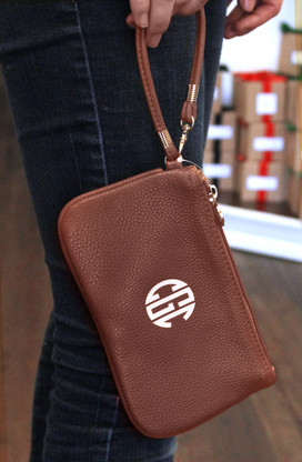 personalized wristlet party cat