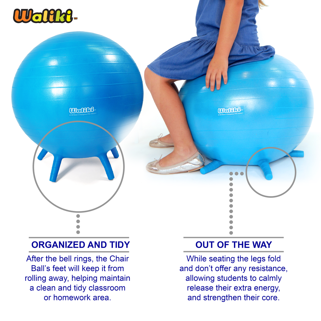 classroom stability balls with legs