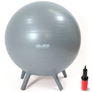 Chair Ball for Kids: Large, Gray 20"