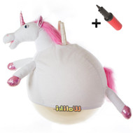 Unicorn Plush Hopper Ball (6-9 yrs)