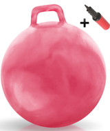 Hippity Hop Ball Adult Size (hurricane pink)