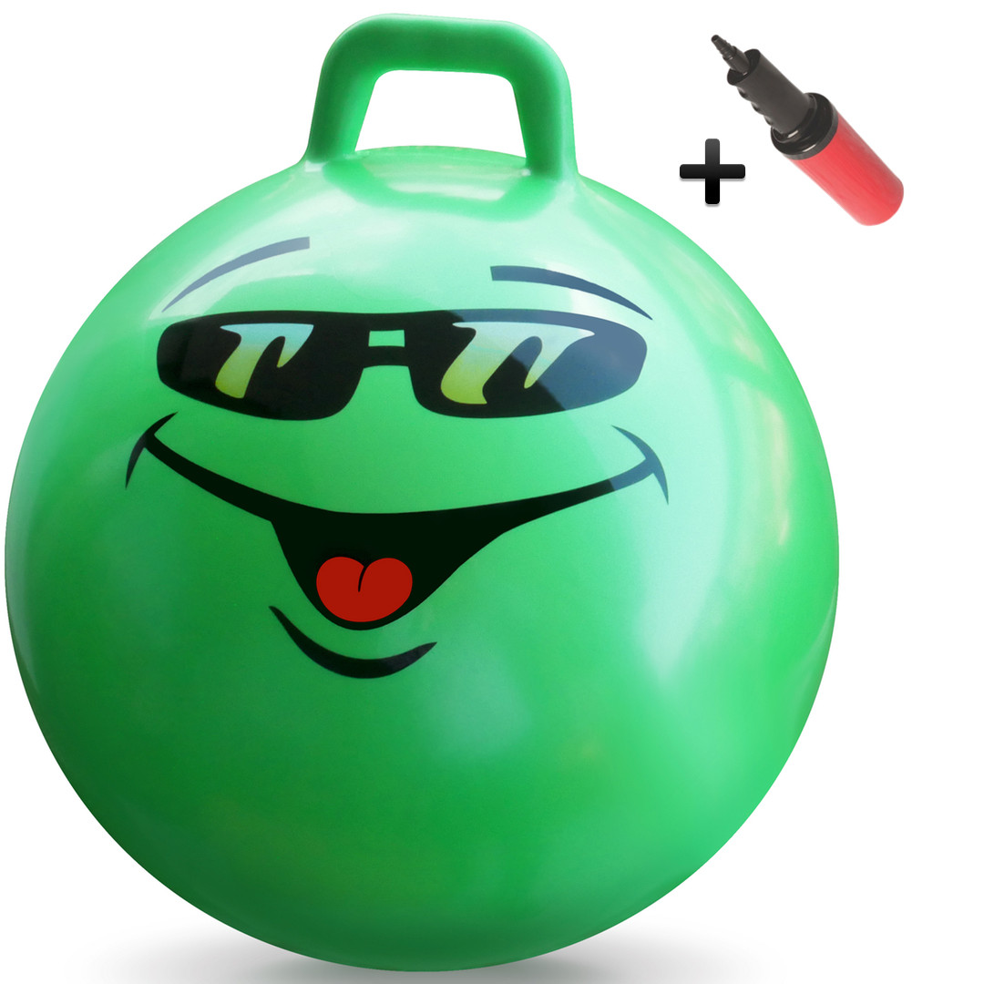 Green Jumping Ball Ages 7 9 Large 