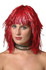 WIG TINSEL RED