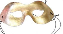 PARTY MASK GOLD