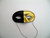 DOMINO LAME BLK/GOLD MASK