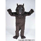Werewolf W/ Fangs Mascot Costume (Purchase)