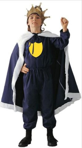 KING WITH CREST CHILD COSTUME
