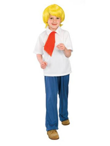 FRED SCOOBY DOO CHILD COSTUME*CLEARANCE*