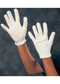 White Cotton Gloves