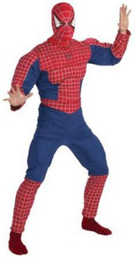 Spiderman Muscle Adult Costume