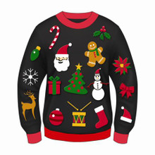 santa has been naughty sweater