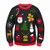 CHRISTMAS ICONS ADULT SWEATER