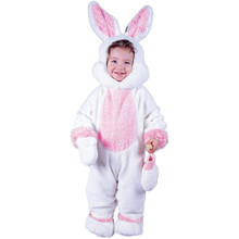 infant pink bunny costume