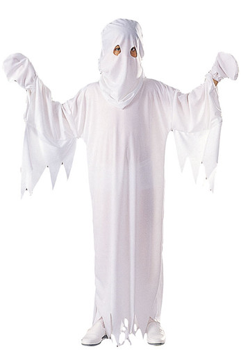 Child Friendly Ghost Halloween Costume Large 12-14