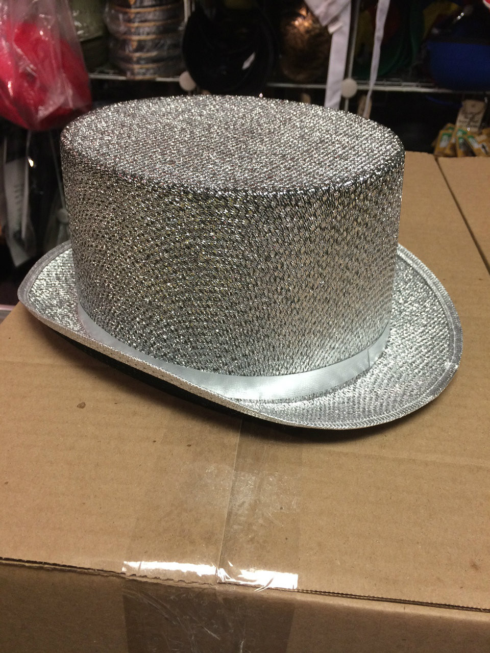 sequin bowler hat