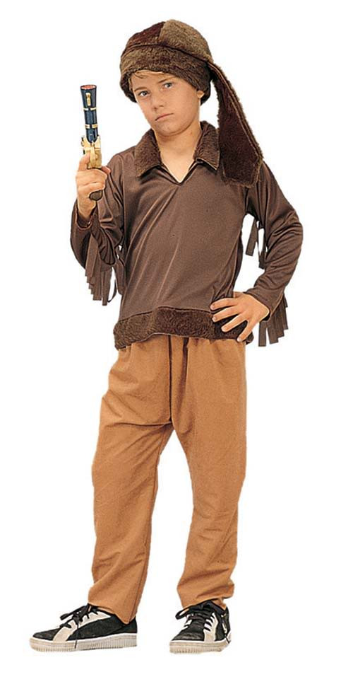 Boys Daniel Boone Costume Kid Sizing Free Shipping