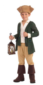 Paul Revere Child Costume Medium