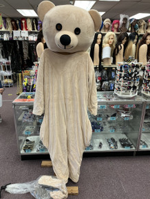 Tan Teddybear Mascot Costume