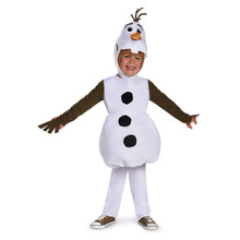 Olaf Halloween Costume for Boys, Frozen 2, Includes Headpiece and Wand