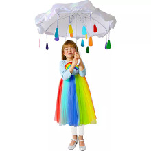 Princess Paradise Child's Rainbow Raincloud Costume
