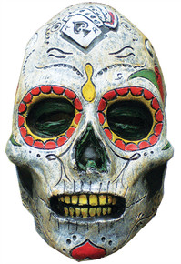 Day Of The Dead Zombie Latex Mask