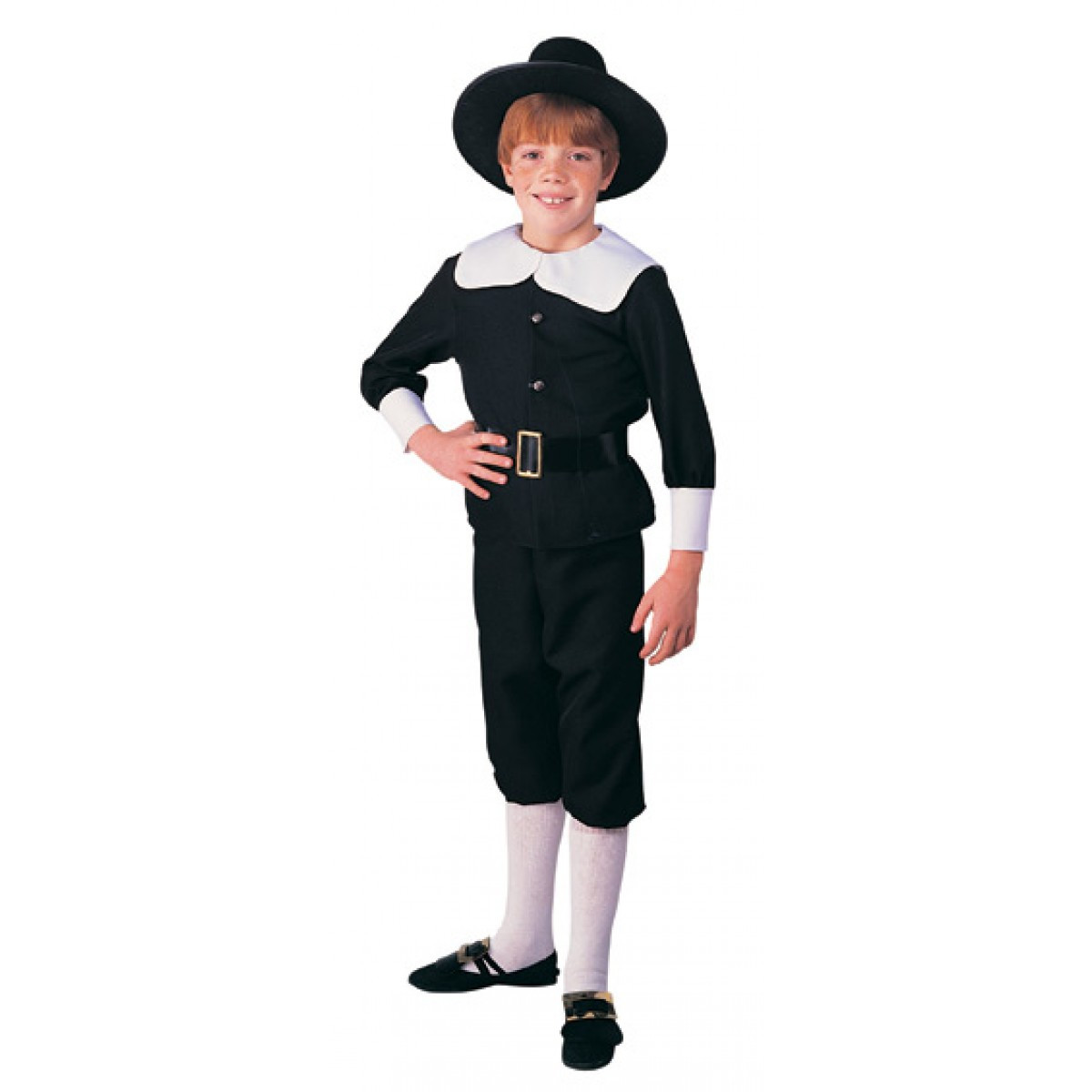 Child/'s Pilgrim Boy Costume